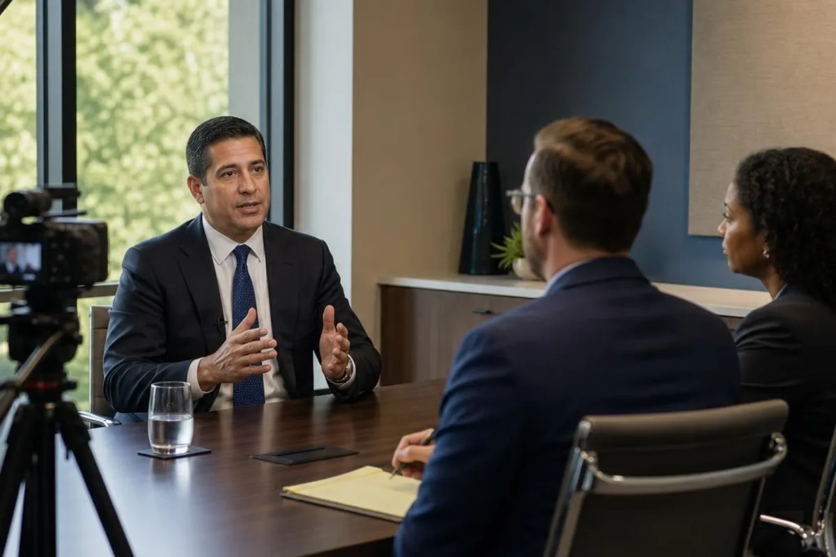 A legal video team supports a formal court proceeding in Lodi, California.